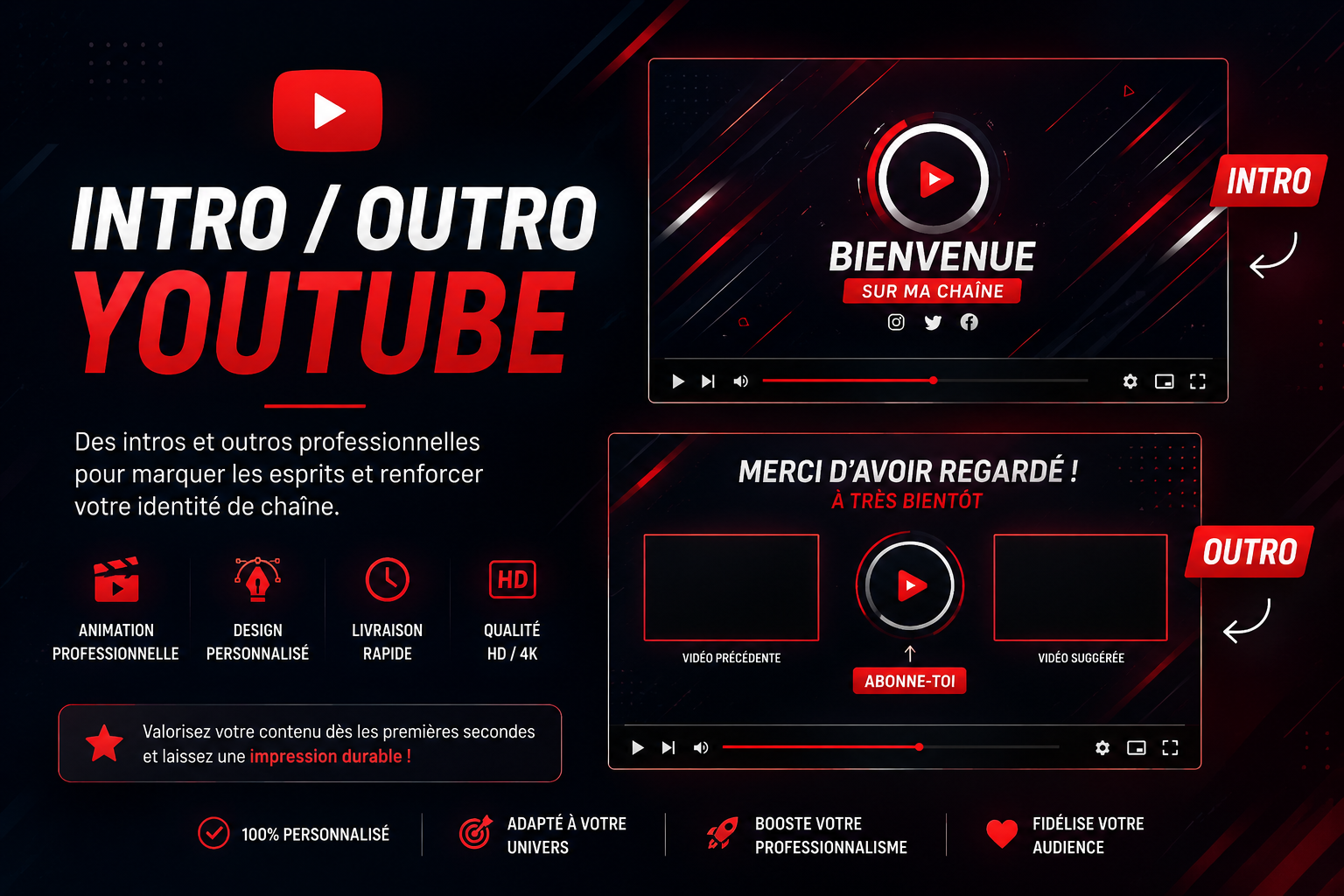 Intro / Outro YouTube
